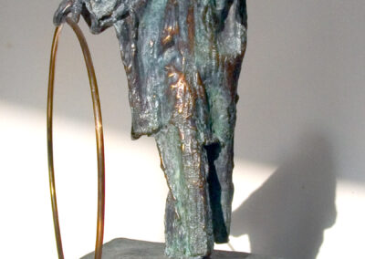 Marcel - Bronzefiguren von Hanno Edelmann, 2001